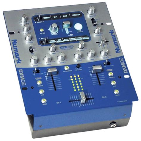 two channel mixer with effects